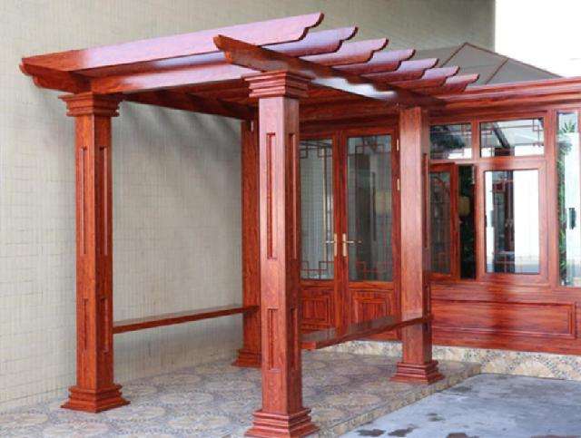 铝艺廊架，葡萄架